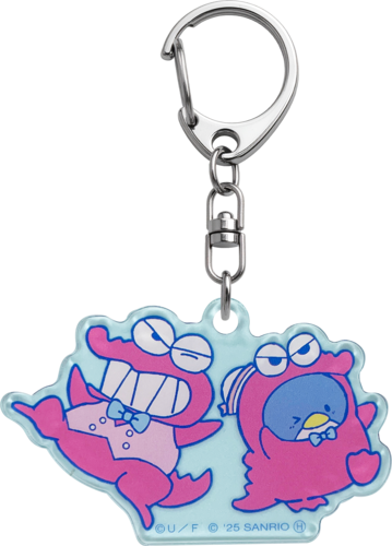 クレヨンしんちゃん×はぴだんぶい アクリルキーホルダー ワニ山さん と